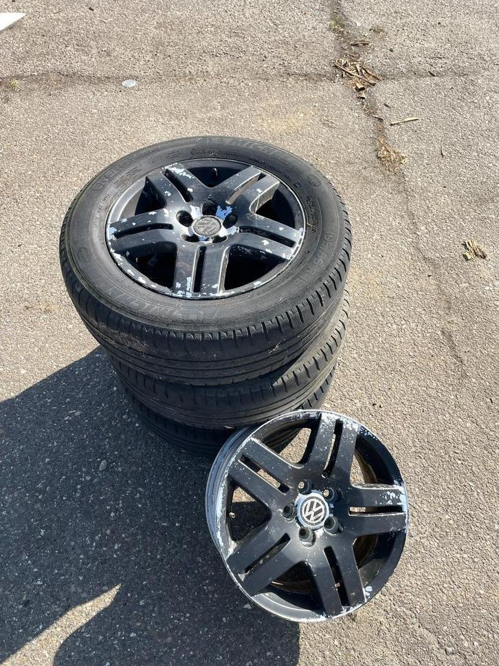 Volkswagen BBS 15 inch 5x122, Auto-onderdelen, Remmen en Aandrijving, Volkswagen, Gebruikt, Ophalen