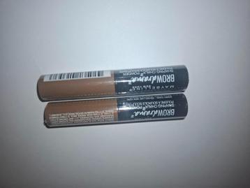 2 nieuwe Maybelline Brow Drama Shaping Chalk (advr 303 beschikbaar voor biedingen