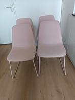 Roze eetkamerstoelen JYSK €40 p/s, Huis en Inrichting, Stoelen, Ophalen, Overige kleuren, Zo goed als nieuw, Vier