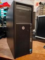 HP Z420 Workstation - 12GB RAM - Asus GTX 1050 Ti (4GB), Computers en Software, Desktop Pc's, Ophalen, Gebruikt, HDD, Intel Xeon