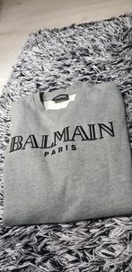 Balmain herensweater grijs mt M zgan, Kleding | Heren, Truien en Vesten, Maat 52/54 (L), Balmain, Ophalen of Verzenden, Zo goed als nieuw