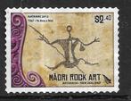 290-25 Nieuw Zeeland 2012 / Maori Rock Art nom. $ 2.40, Verzenden, Gestempeld