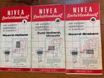 3 unieke kaarten van Nivea uit 1950 en 1951, Ophalen, 1800 tot 2000, Landkaart