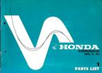 Honda CB500 K2 Parts list (3353z) motor, Ophalen of Verzenden, Honda