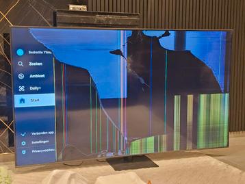 Grote Smart TV - Scherm Defect!!!! beschikbaar voor biedingen