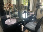 Grote Zwarte Kaptafel - Massief Beukenhout, Huis en Inrichting, Kasten | Dressoirs, 150 tot 200 cm, Ophalen of Verzenden, Zo goed als nieuw