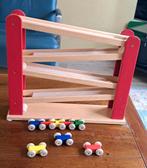 Houten Pintoy autoracebaan met autootjes, Ophalen of Verzenden, Zo goed als nieuw, Overige typen