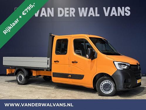 Renault Master 2.3 dCi 135pk RIJKLAAR Pick up Open laadbak D, Auto's, Bestelauto's, Bedrijf, Te koop, ABS, Airconditioning, Alarm