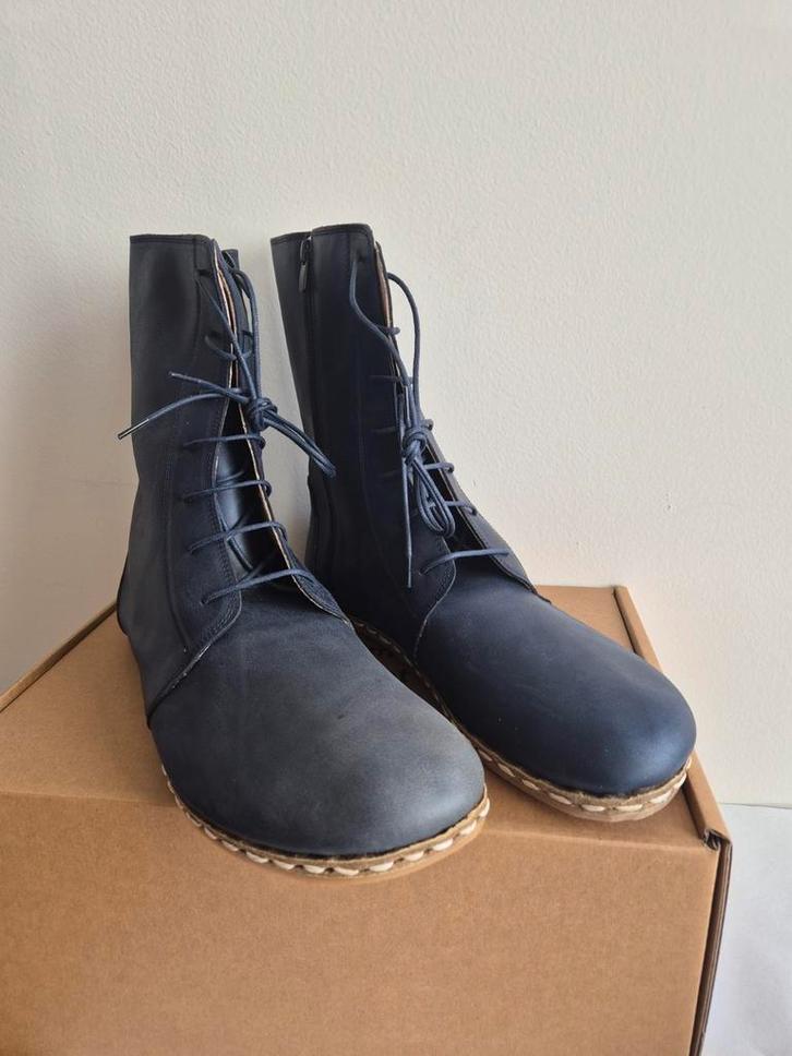 Leren barefoot laarzen maat 46 blauw, Kleding | Heren, Schoenen, Nieuw, Boots, Blauw, Ophalen of Verzenden