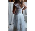 Vintage trouwjurk van Laura Dols - maat 36, Ophalen, Trouwjurk, Wit, Zo goed als nieuw