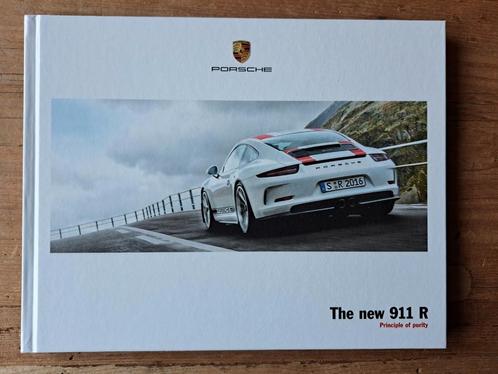 Porsche 911 R hardcover brochure - 2016, Boeken, Auto's | Folders en Tijdschriften, Zo goed als nieuw, Porsche, Ophalen of Verzenden