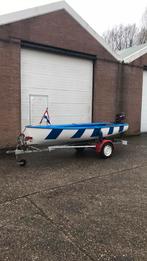 Boot met trailer en motor., Ophalen, Gebruikt, Drie personen of meer, Overige typen