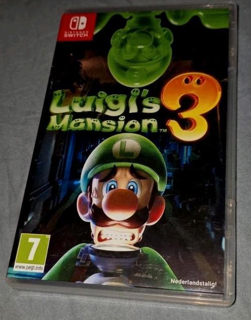 Luigi's Mansion 3, Spelcomputers en Games, Games | Nintendo Switch, Zo goed als nieuw, Avontuur en Actie, Vanaf 3 jaar, Ophalen