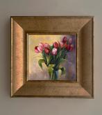Olieverf schilderijen:Tulpen, Minder dan 50 cm, Oorspronkelijke maker, Verzenden, Nieuw