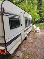 Hobby Prestige caravan uit 1991, Caravans en Kamperen, Caravans, Koelkast, Rondzit, Hobby, Frans bed