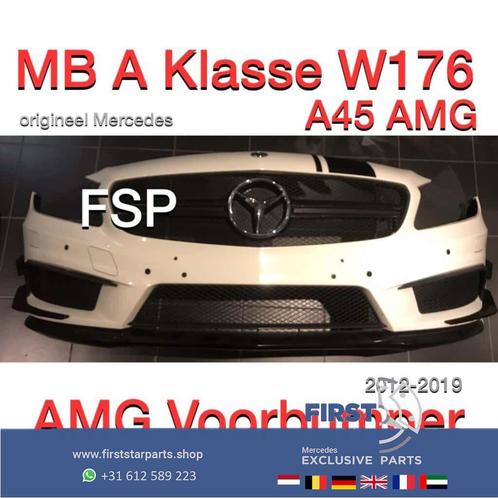 W176 A45 AMG Voorbumper Performance A Klasse 2012-2019 wit e, Auto-onderdelen, Carrosserie en Plaatwerk, Bumper, Mercedes-Benz