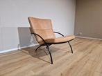 Harvink - Uncle Sam Fauteuil - Cognac - Leder - Design, Huis en Inrichting, Fauteuils, Voltastraat 21, Barneveld, Harvink, 75 tot 100 cm