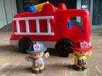 Little people brandweerwagen en poppetjes, Ophalen of Verzenden, Zo goed als nieuw