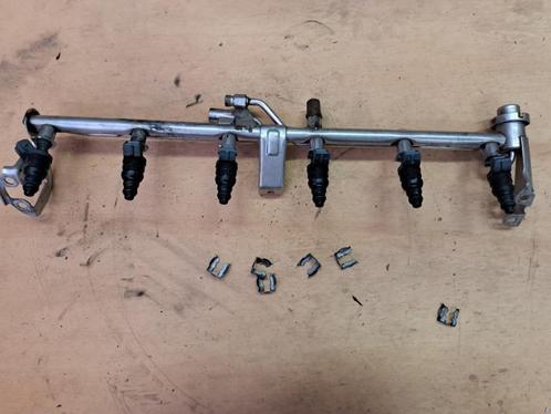 Mercedes brandstofrail + injectoren voor M104 motor, Auto-onderdelen, Brandstofsystemen, Mercedes-Benz, Ssangyong, Gebruikt, Ophalen of Verzenden