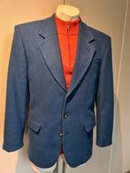 Uniek Stuk ,Moderne Vintage Liefhebbers! maat 48, Vintage tweed, Blauw, Maat 48/50 (M), Zo goed als nieuw