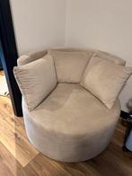 Zo goed als nieuwe poef stoel, Huis en Inrichting, Fauteuils, Ophalen, Zo goed als nieuw, Stof, 75 tot 100 cm