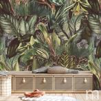 Jungle behang Ocelot, botanisch, op maat, Muurdeco4kids, Huis en Inrichting, Stoffering | Behang, Minder dan 10 m², Junglebehang, botanisch, ocelot, trendy