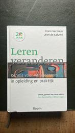 Léon de Caluwé - Leren veranderen, Ophalen of Verzenden, Zo goed als nieuw, Léon de Caluwé; Hans Vermaak