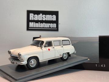 Gaz Vloga M22 Ambulance 1960 - 1:43 Neo Scale Models beschikbaar voor biedingen