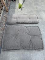 Palletkussens karwei antraciet set, Tuin en Terras, Tuinmeubel-accessoires, Ophalen, Gebruikt