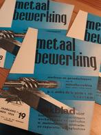 1934, 3 X METAALBEWERKING, VAKBLAD WERKMEESTERS EN VAKLIEDEN, Verzamelen, Tijdschriften, Kranten en Knipsels, Ophalen of Verzenden
