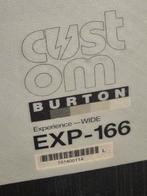 166cm BURTON CUSTOM EXPERIENCE WIDE NP650€