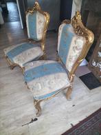 Vintage french sofa and two chairs, Huis en Inrichting, Banken | Sofa's en Chaises Longues, Ophalen, Gebruikt, French, 150 tot 200 cm