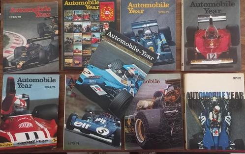 Automobile Year #17 1969–1970 – #26 1978-1979 9 vols, Boeken, Auto's | Boeken, Gelezen, Algemeen, Ophalen of Verzenden