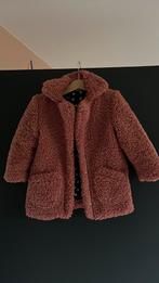 Hema jas fluffy 86/92 valt groot, Ophalen, Zo goed als nieuw, Meisje, Jas