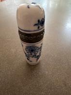 Vintage Porseleinen Potje met Blauwe Bloemen, Antiek en Kunst, Ophalen