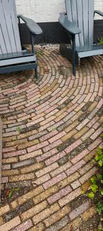 Gratis gemengde straatstenen 7m2, Ophalen, Gebruikt, Beton, Klinkers