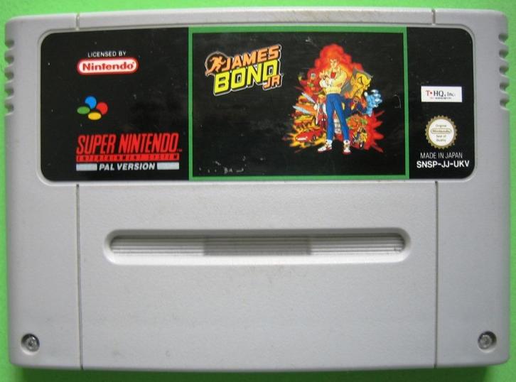 James Bond jr., Spelcomputers en Games, Games | Nintendo Super NES, Gebruikt, Avontuur en Actie, 1 speler, Vanaf 3 jaar, Ophalen of Verzenden