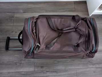 Grote Travelite reistas met trekstang en wieltjes beschikbaar voor biedingen