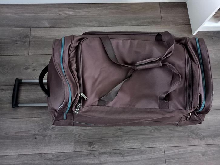 Grote Travelite reistas met trekstang en wieltjes, Sieraden, Tassen en Uiterlijk, Tassen | Reistassen en Weekendtassen, Nieuw