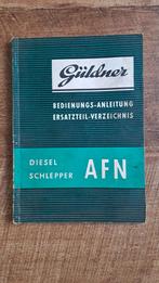 GÜLDNER diesel trekker AFN  bediening en onderdelenlijst, Ophalen of Verzenden, Gelezen
