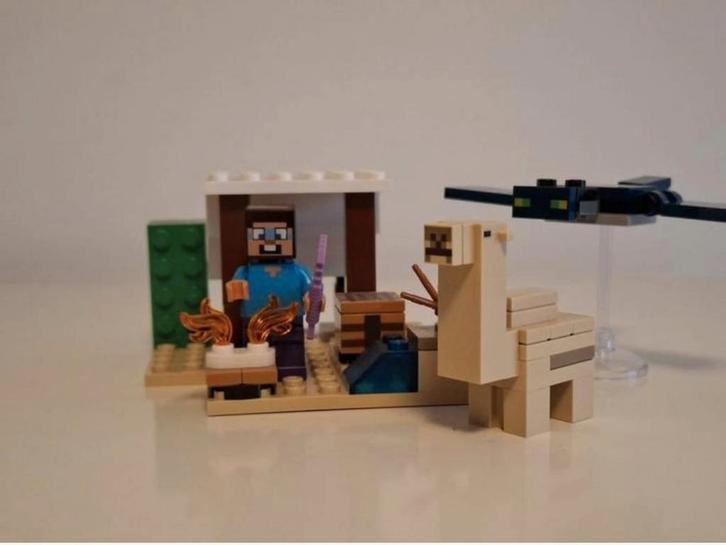 Lego Minecraft 21251 - Steve's Desert Expedition, Kinderen en Baby's, Speelgoed | Duplo en Lego, Zo goed als nieuw, Lego, Complete set
