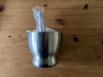 RVS Mortier/Vijzelstamper, Ophalen of Verzenden, Zo goed als nieuw