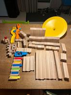 Haba knikkerbaan - zo’n 100 onderdelen, Kinderen en Baby's, Speelgoed | Houten speelgoed, Ophalen, Zo goed als nieuw