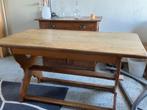 Eettafel, Huis en Inrichting, Tafels | Eettafels, Ophalen, Gebruikt, 100 tot 150 cm, Eikenhout
