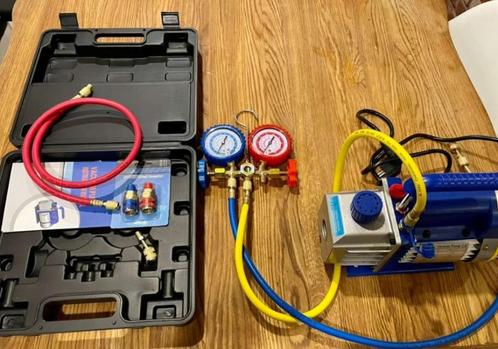 Vacuumpomp airco te huur Vacuümpomp, Witgoed en Apparatuur, Airco's, Zo goed als nieuw, Wandairco, Ophalen