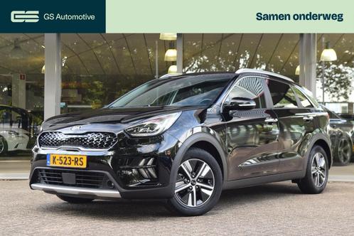 Kia Niro 1.6 GDi Hybrid DynamicPlusLine met Carplay/Nav/Led, Auto's, Kia, Bedrijf, Te koop, Niro, ABS, Achteruitrijcamera, Adaptive Cruise Control