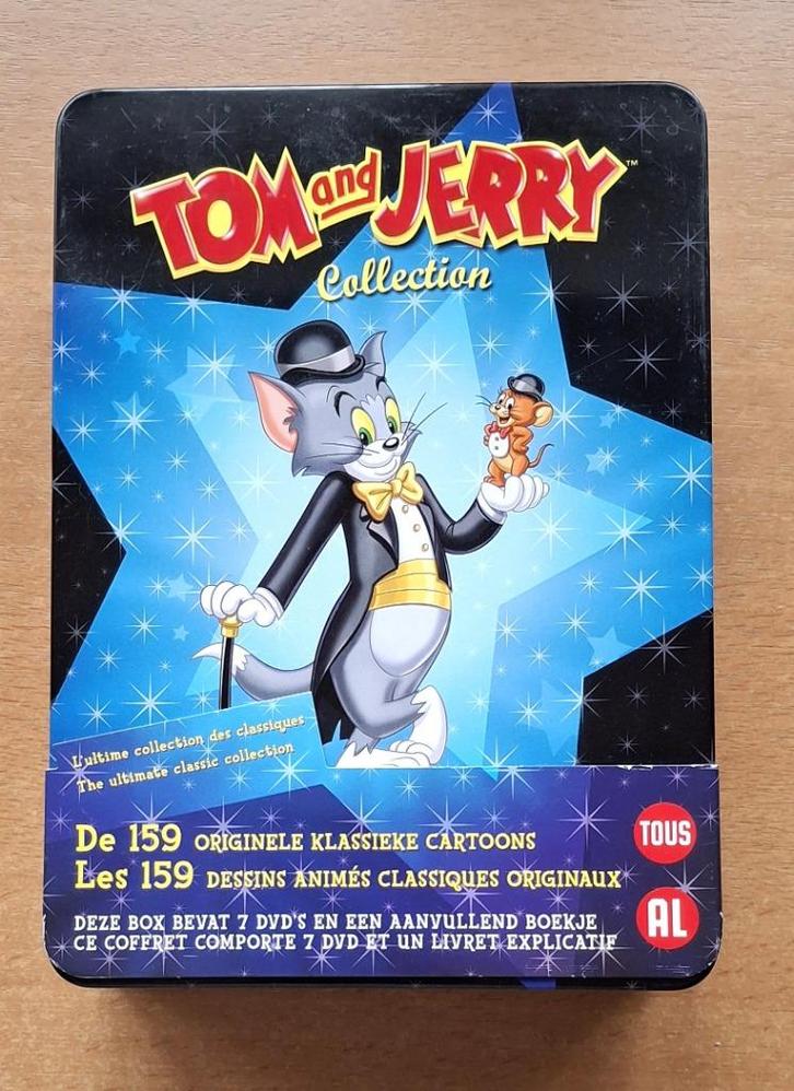 Tom and Jerry Collection, Cd's en Dvd's, Dvd's | Tekenfilms en Animatie, Zo goed als nieuw, Amerikaans, Tekenfilm, Boxset, Alle leeftijden