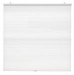 HOPPVALS Plisségordijn, dubbel, wit, 80x155 cm, 2 stuks, Ophalen, Wit, 50 tot 100 cm, Zo goed als nieuw