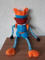 Zwarte Piet Knuffel Lange Dunne Armen en Benen 35 cm., Ophalen of Verzenden, Gebruikt
