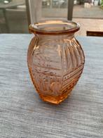 Art Deco rosaline persglas vaas (France), Antiek en Kunst, Ophalen of Verzenden